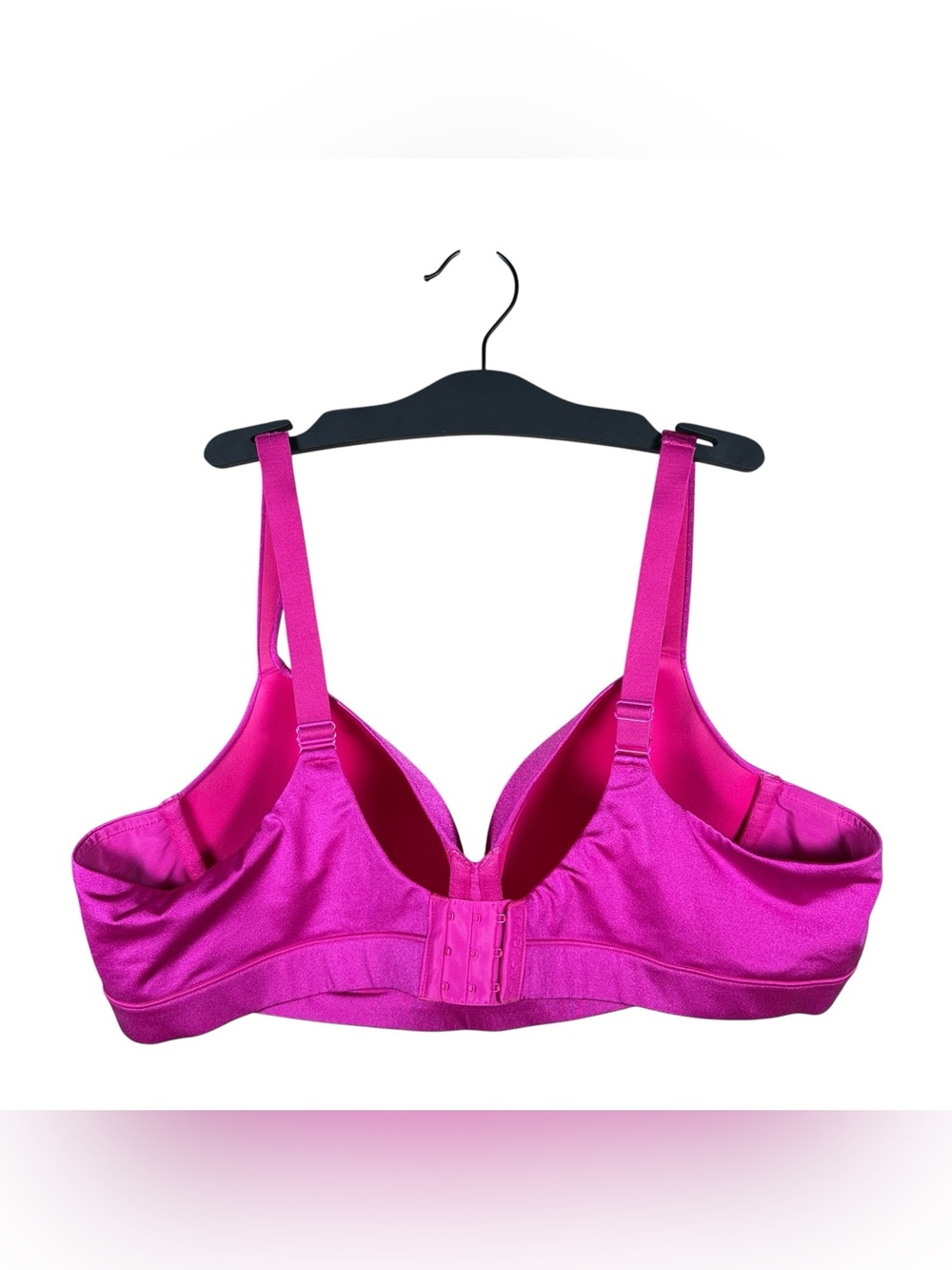 CACIQUE Comfort Bliss Lightly Lined Balconette Bra in Magenta Petal - Picture 6 of 12